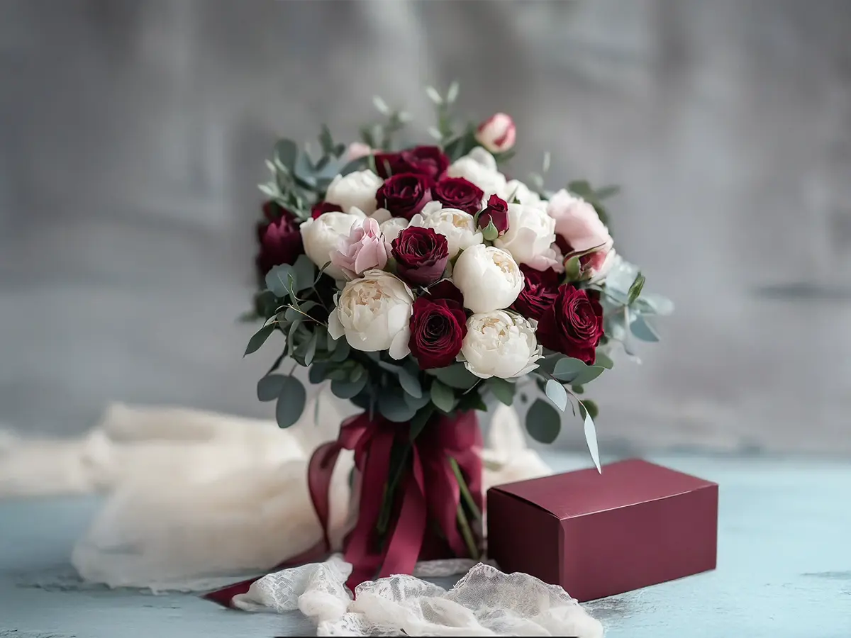 Aranjament floral elegant pentru evenimente