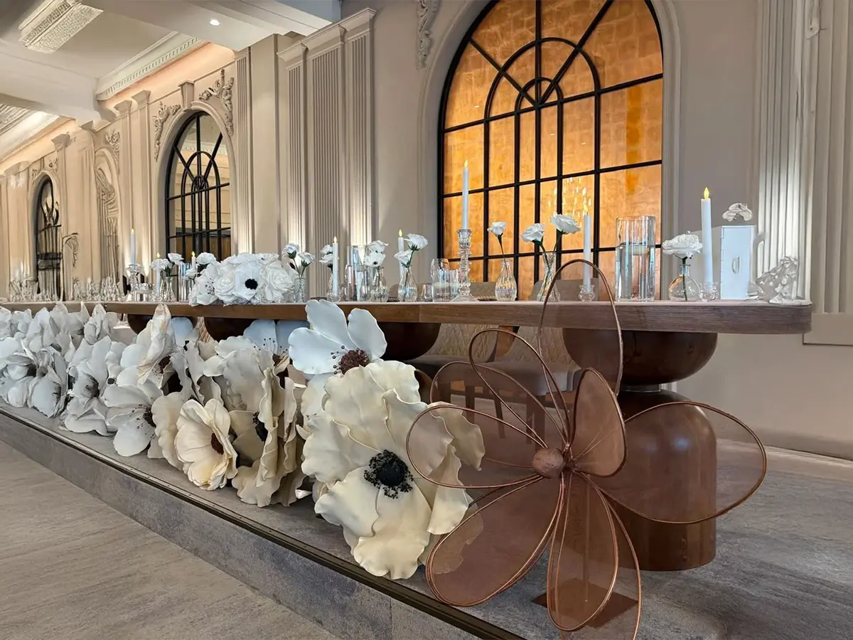 Aranjament floral elegant pentru evenimente