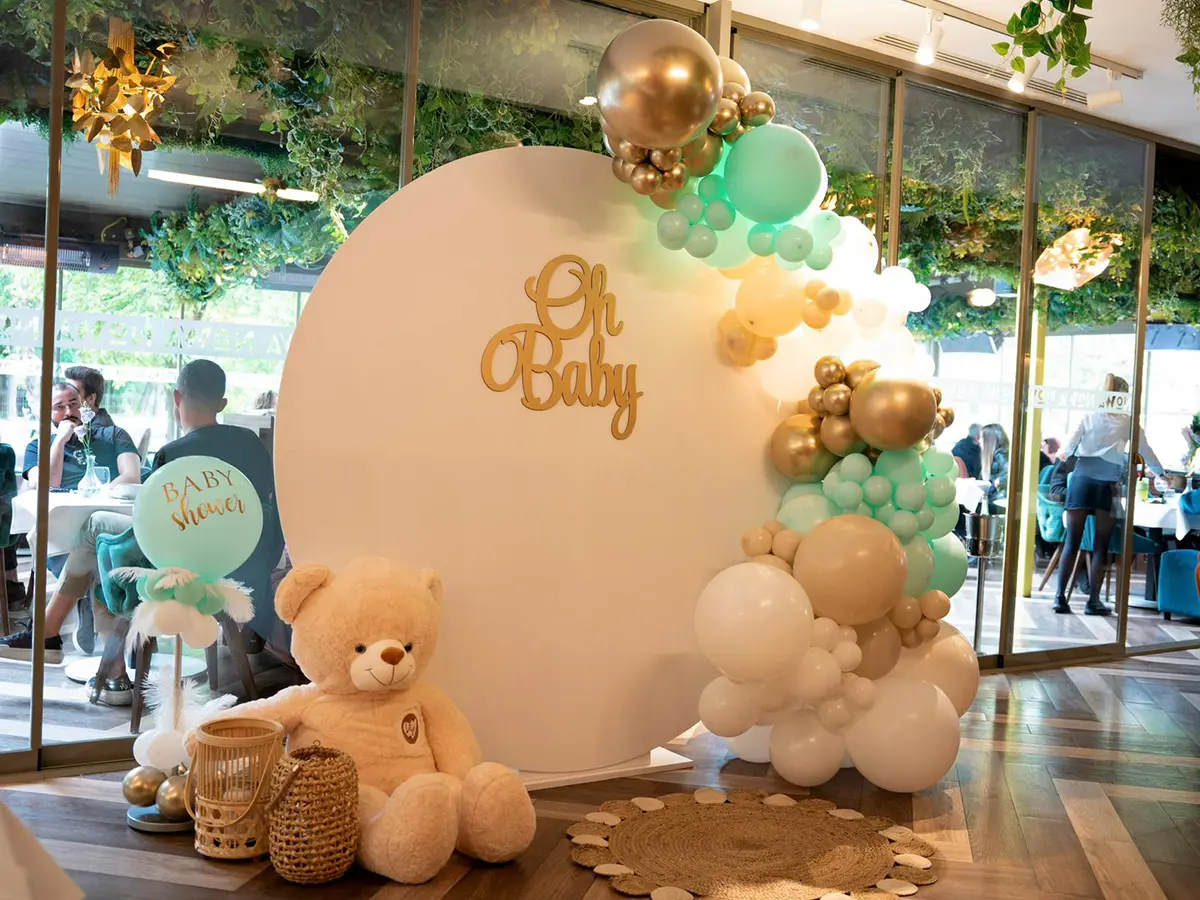 Photo corner elegant pentru evenimente de lux Infinity Luxury Events